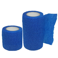 Product Αυτοσυγκρατούμενος επίδεσμος 4.5m σε δύο πλάτη- Μπλε (Cohesive Bandage Blue) από: base image